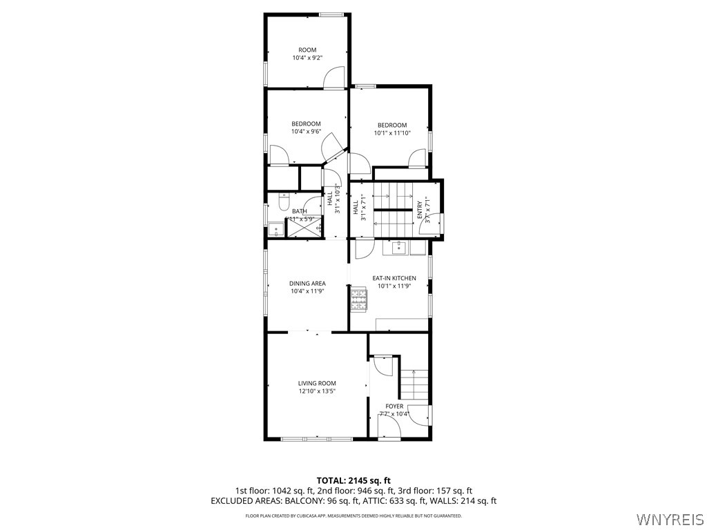 95 Custer Street Buffalo, NY 14214 - Photo 41 of 43 Lower Unit