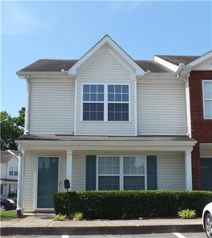 a front view of residential houses