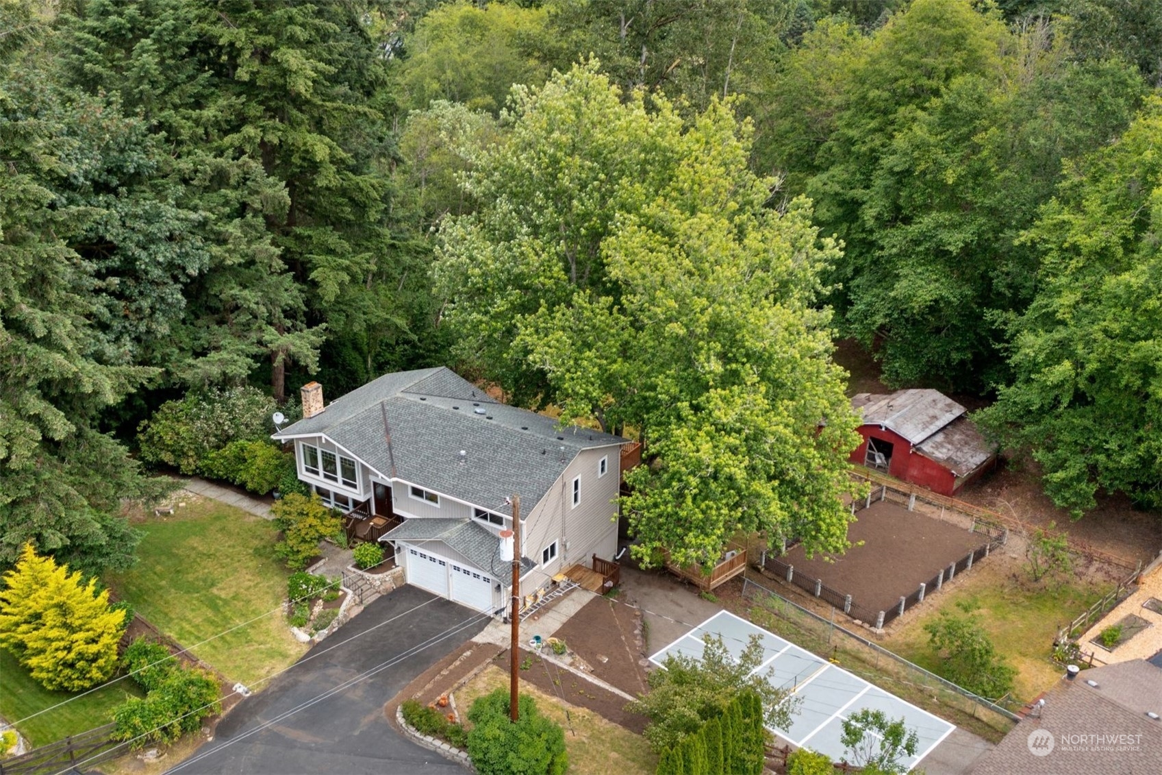 23211 3rd Avenue Southeast Bothell, WA 98021 - Photo 1 of 40 an aerial view of a house with yard swimming pool and outdoor seating