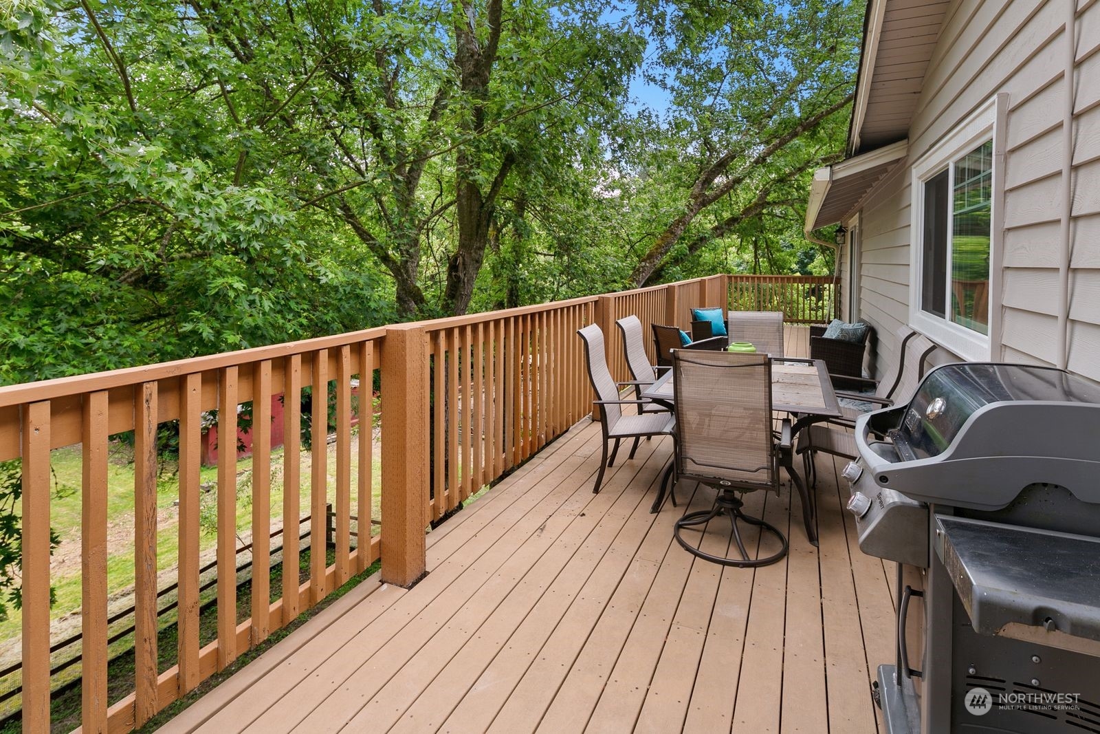 23211 3rd Avenue Southeast Bothell, WA 98021 - Photo 13 of 40 a view of balcony with furniture and wooden deck