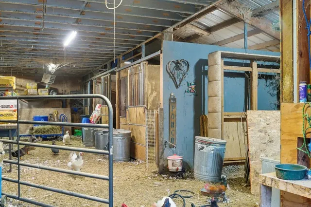 a view of storage and utility room