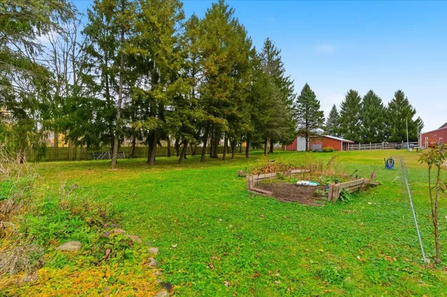 a outdoor space with chairs