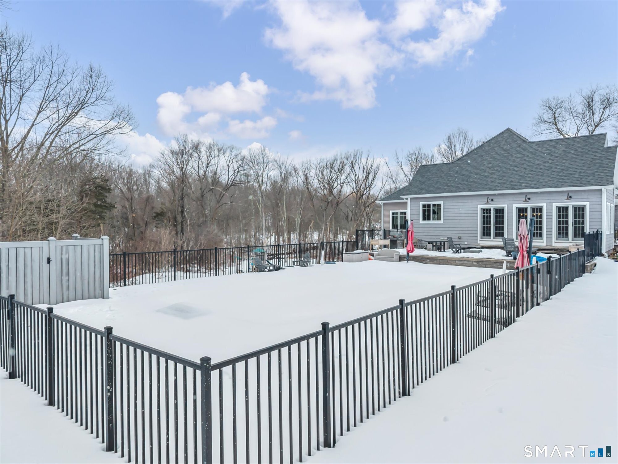 55 R N Road Cromwell, CT 06416 - Photo 4 of 40 Large Patio with Pool & Fire Pit