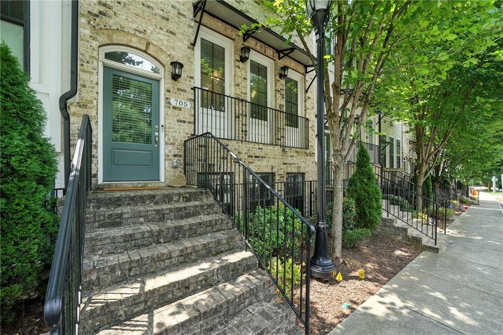 705 Bismark Road Northeast Atlanta, GA 30324 - Photo 30 of 41 a view of a pathway of a building