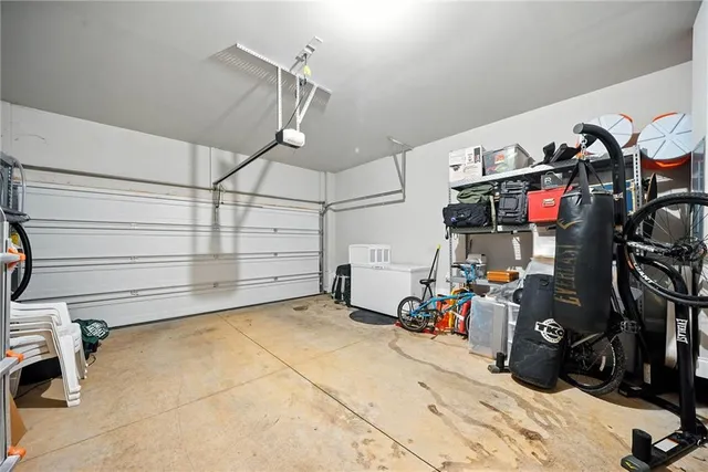 a view of storage and utility room