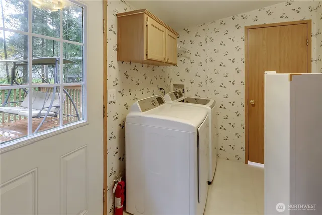 a view of balcony and deck