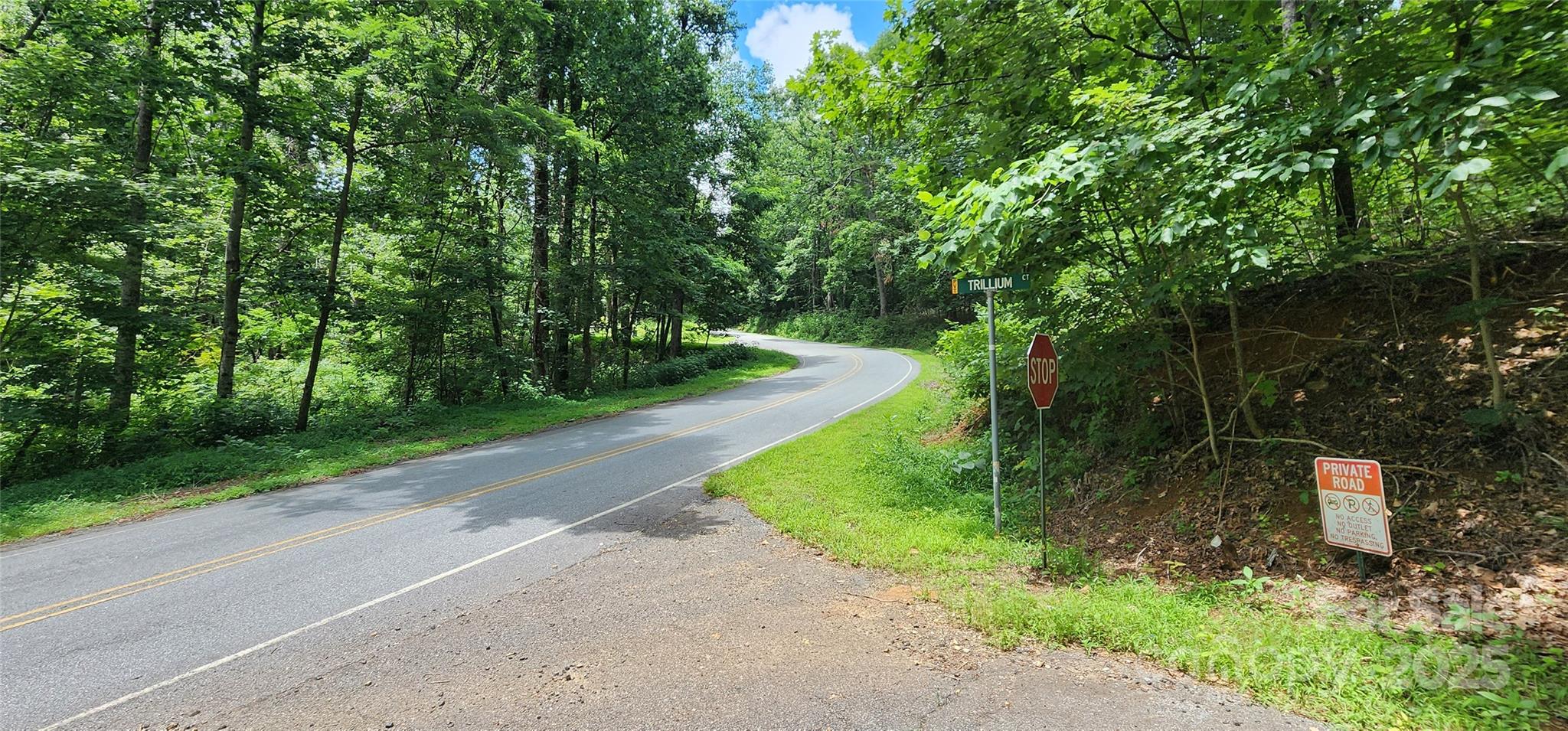 5-lots White Oak Mountain Road Columbus, NC 28722 - Photo 15 of 33 a view of a street with a trees