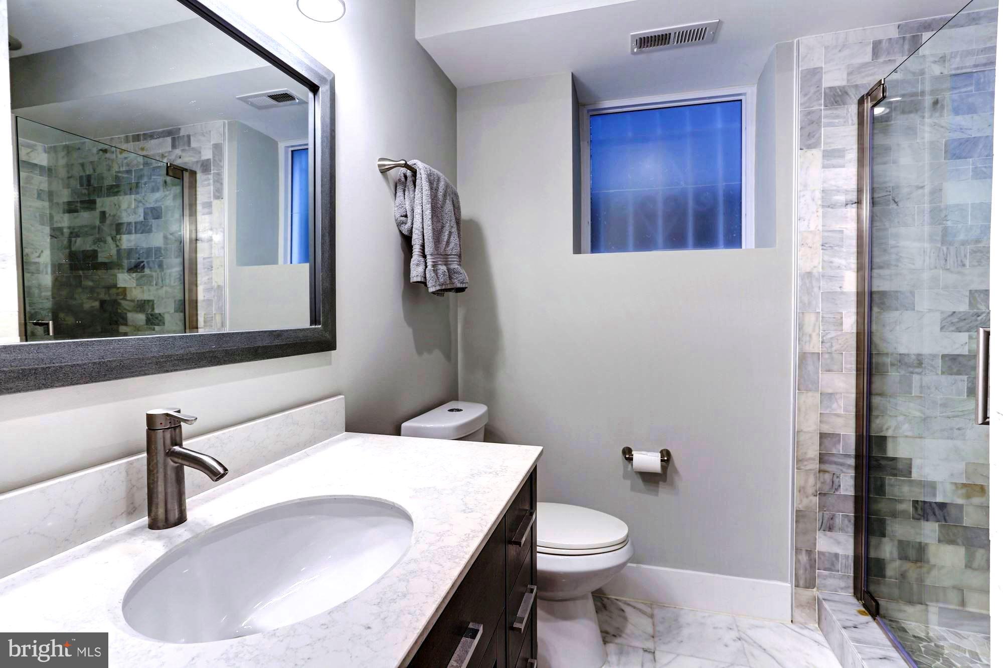 16 R Street Northwest, Unit 1 Washington, DC 20001 - Photo 19 of 22 Gorgeous Master Bathroom