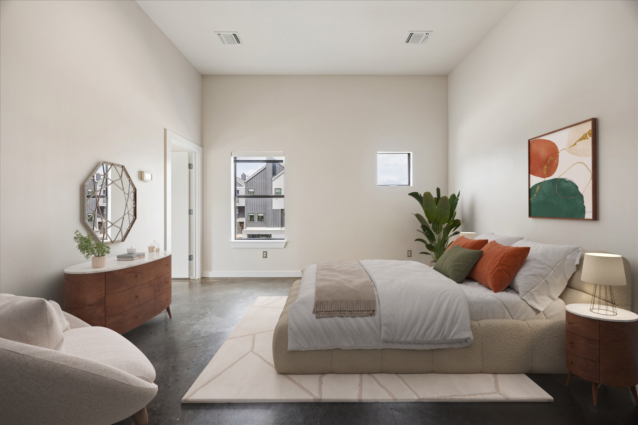 6000 South Congress Avenue, Unit 128 Austin, TX 78745 - Photo 2 of 13 Primary bedroom
**virtual staging**