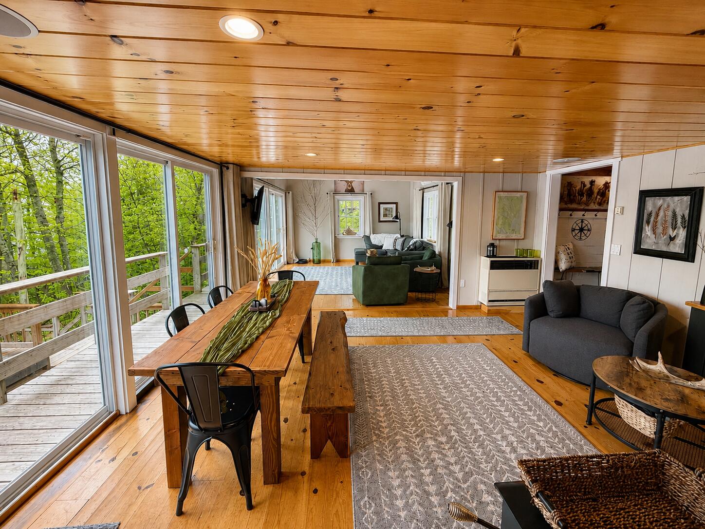 687 West Shore Road Otis, ME 04605 - Photo 28 of 55 Dining room and Cozy Lounge Area