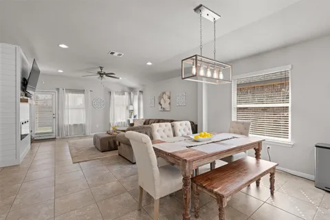 a workspace with furniture and window