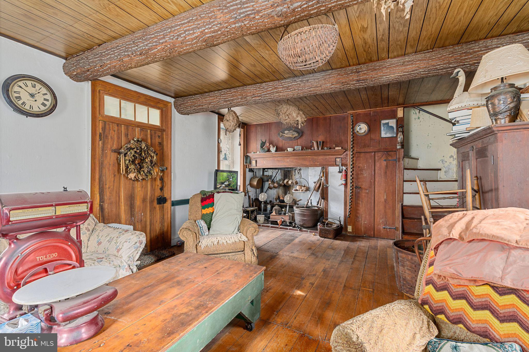37 Mill Road Birdsboro, PA 19508 - Photo 23 of 72 Living room with walk in fireplace
