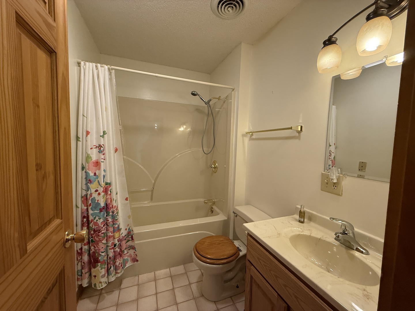 136 Bonnie Brae Road Carbondale, IL 62901 - Photo 20 of 30 a bathroom with a sink a toilet and shower