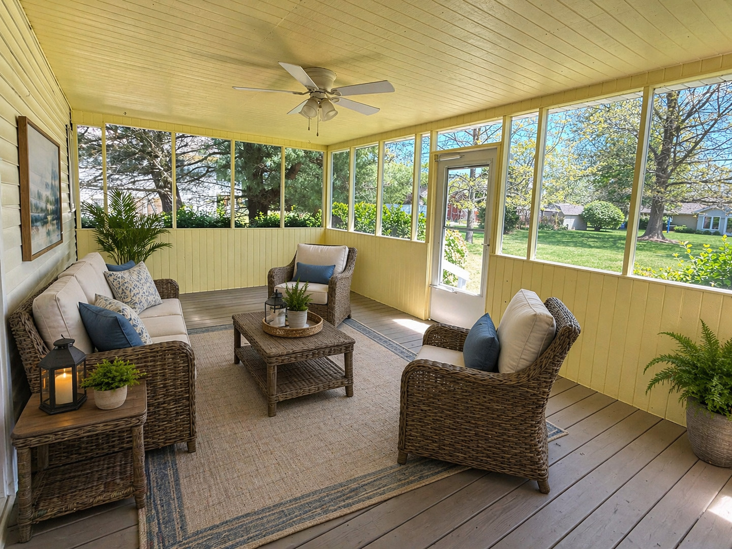 136 Bonnie Brae Road Carbondale, IL 62901 - Photo 28 of 30 a outdoor living space with furniture and garden view