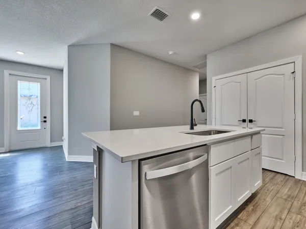 a view of empty room