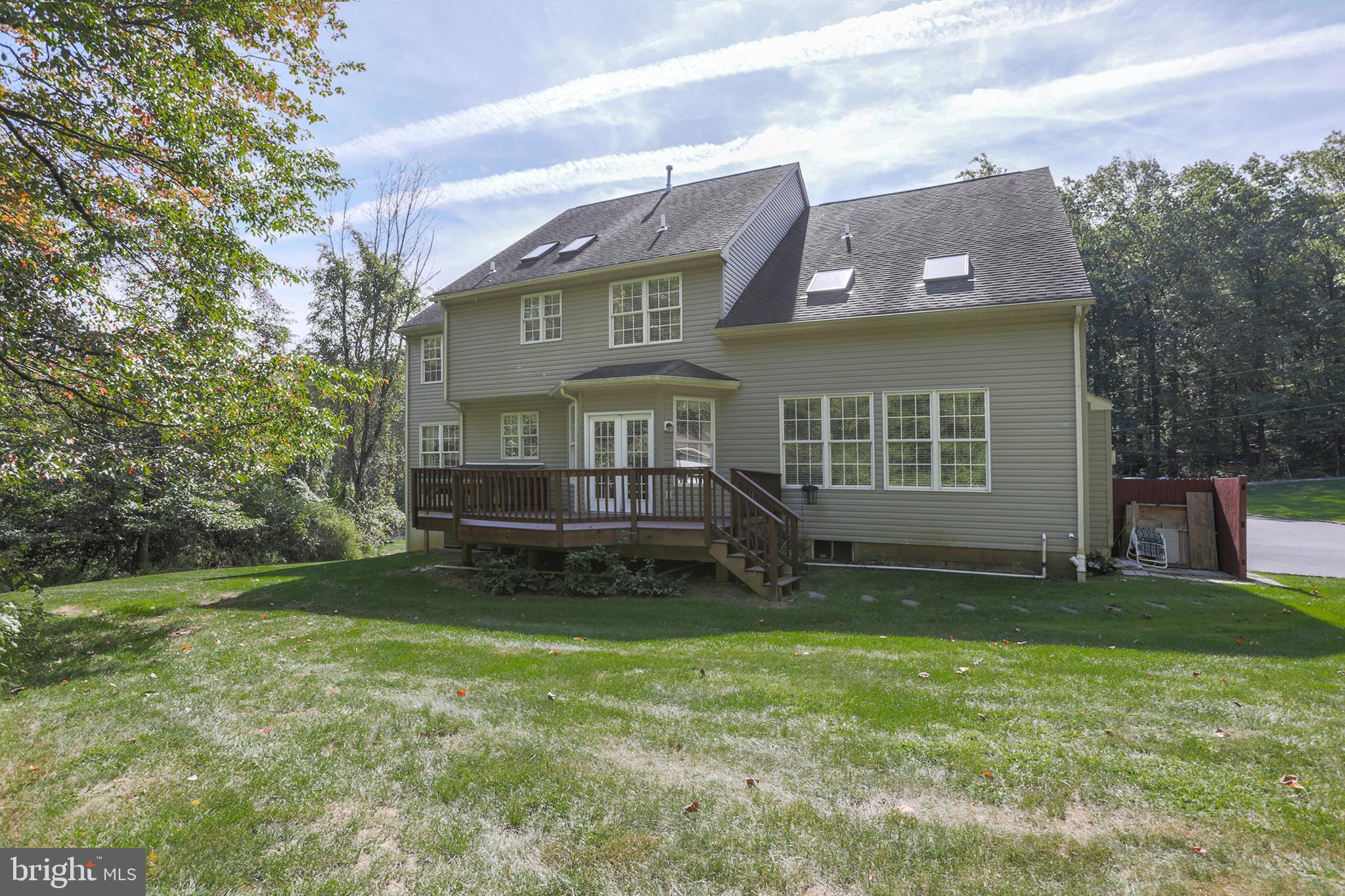 2222 Williams Church Road Hellertown, PA 18055 - Photo 28 of 28 View facing back of home with deck