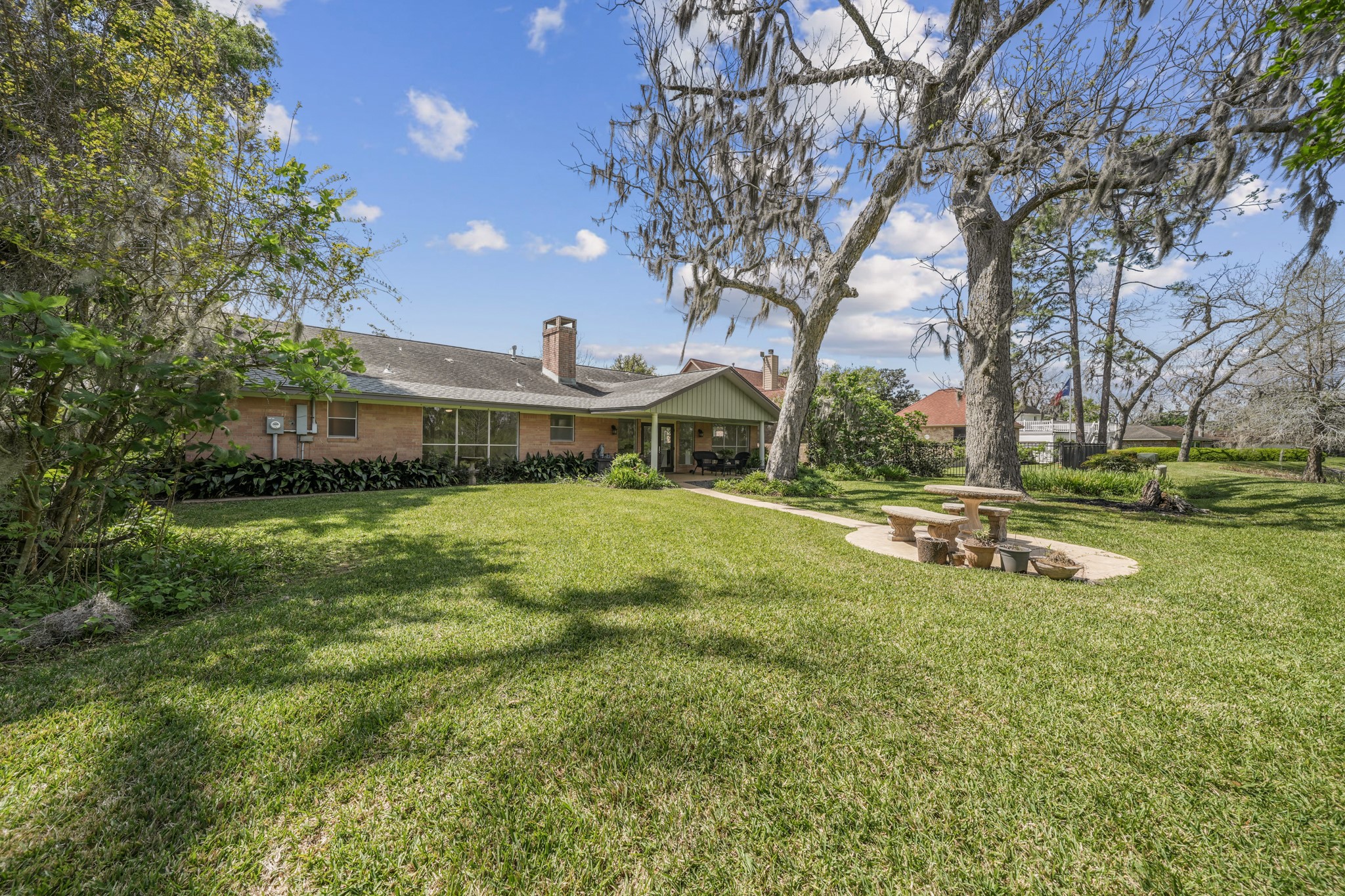 2261 Riverside Drive West Columbia, TX 77486 - Photo 39 of 44 View from waterfront looking back at your new home...