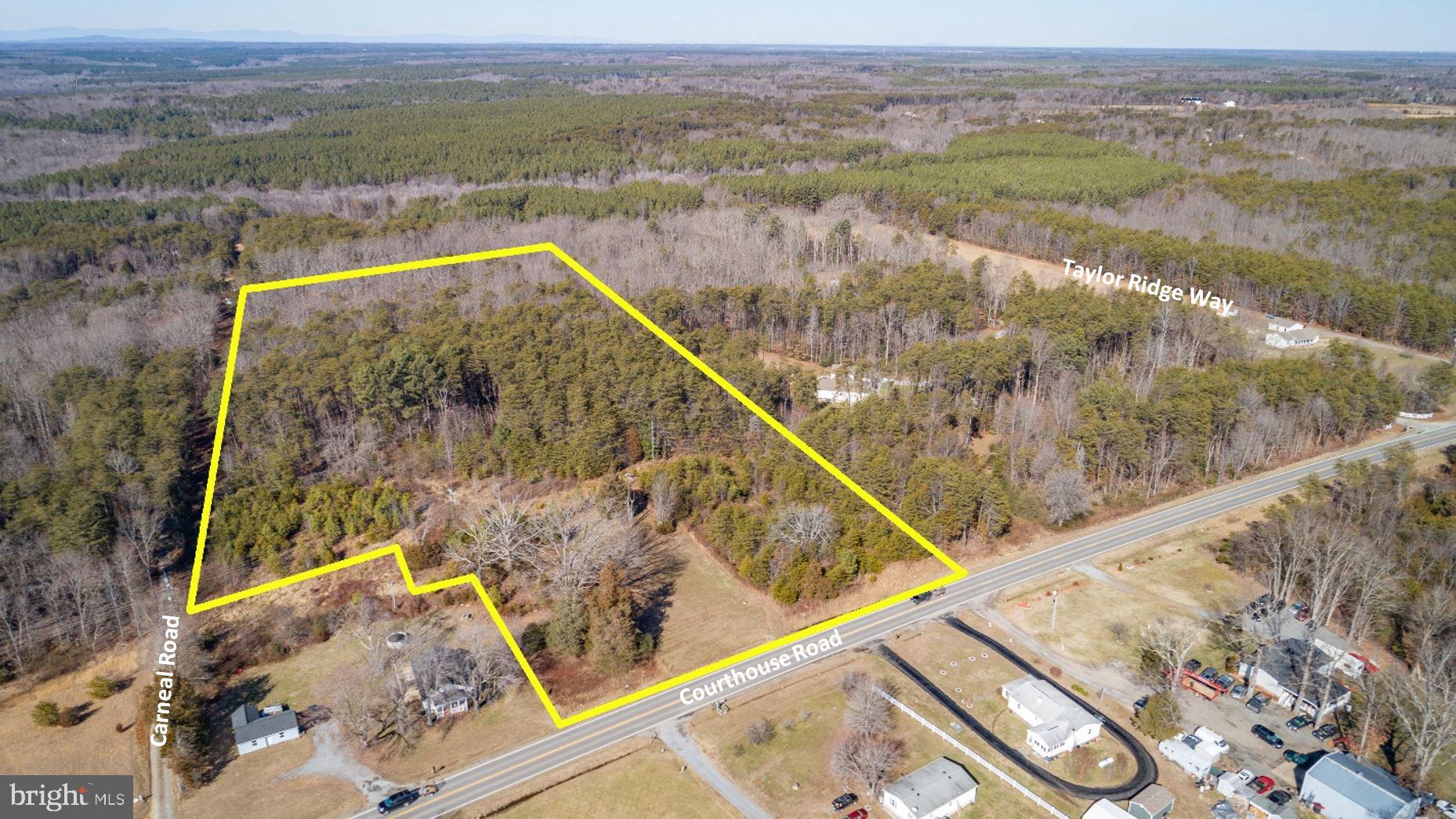 6220 Courthouse Road Spotsylvania, VA 22551 - Photo 2 of 15 Visual lay of the land - not a survey.