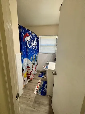 a view of storage and utility room with toys