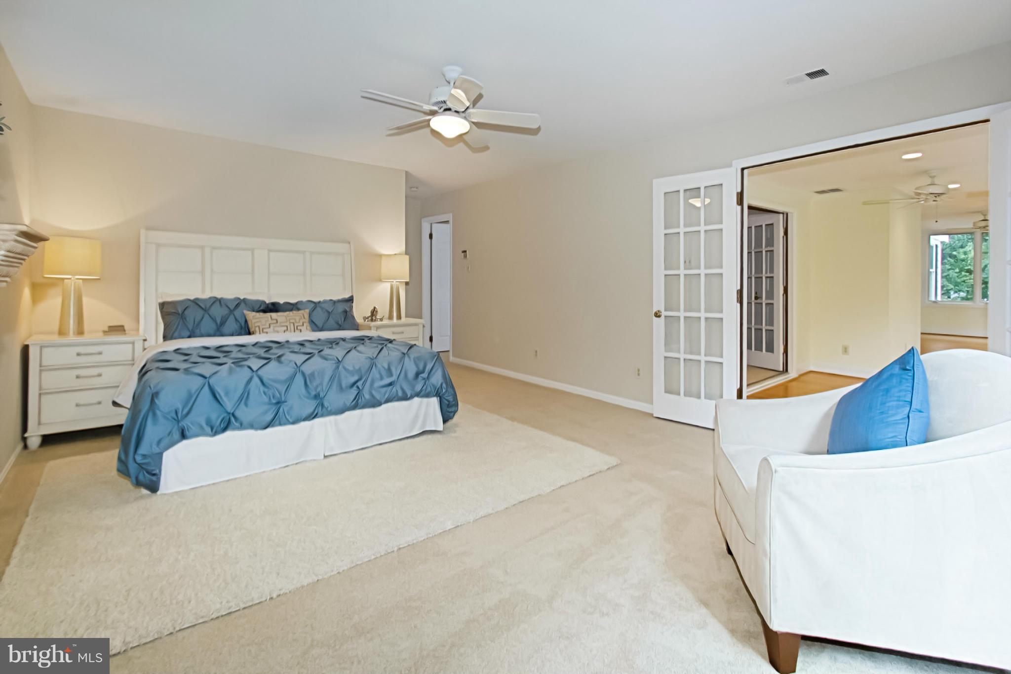 435 Utterback Store Road Great Falls, VA 22066 - Photo 15 of 30 Master with access to sunporch