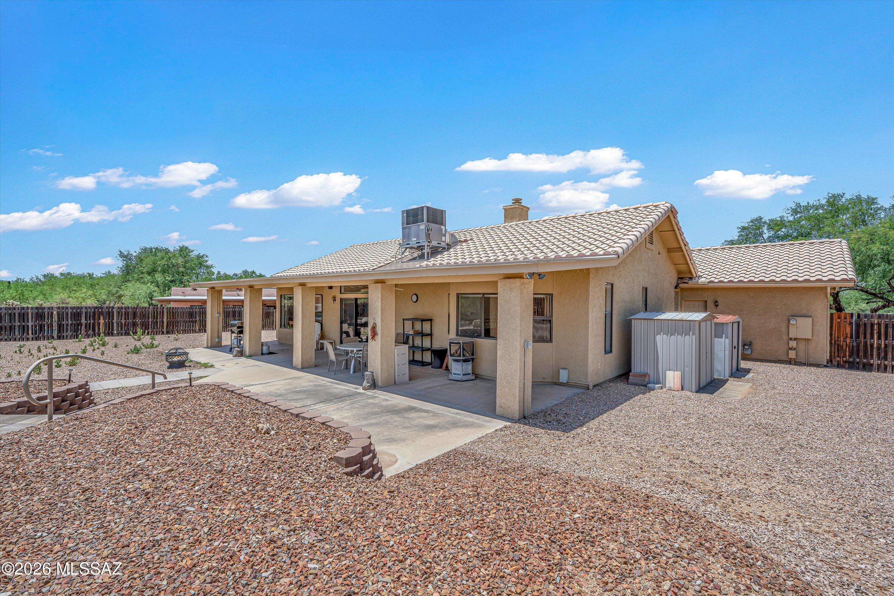 4940 North Castle Ridge Road Tucson, AZ 85749 - Photo 30 of 43 30-Back of Home