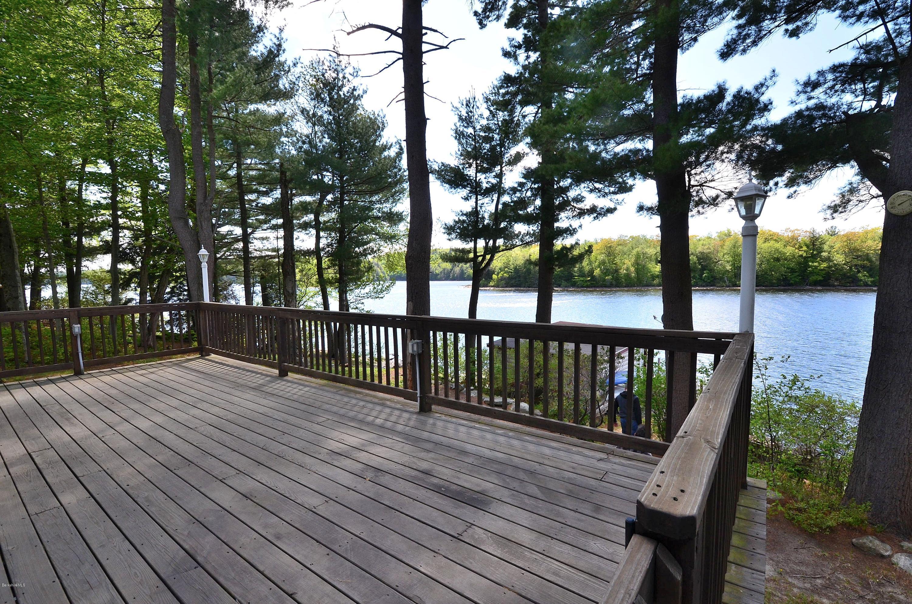 28 Ona Road Tolland, MA 01034 - Photo 17 of 31 a view of a deck with a trees