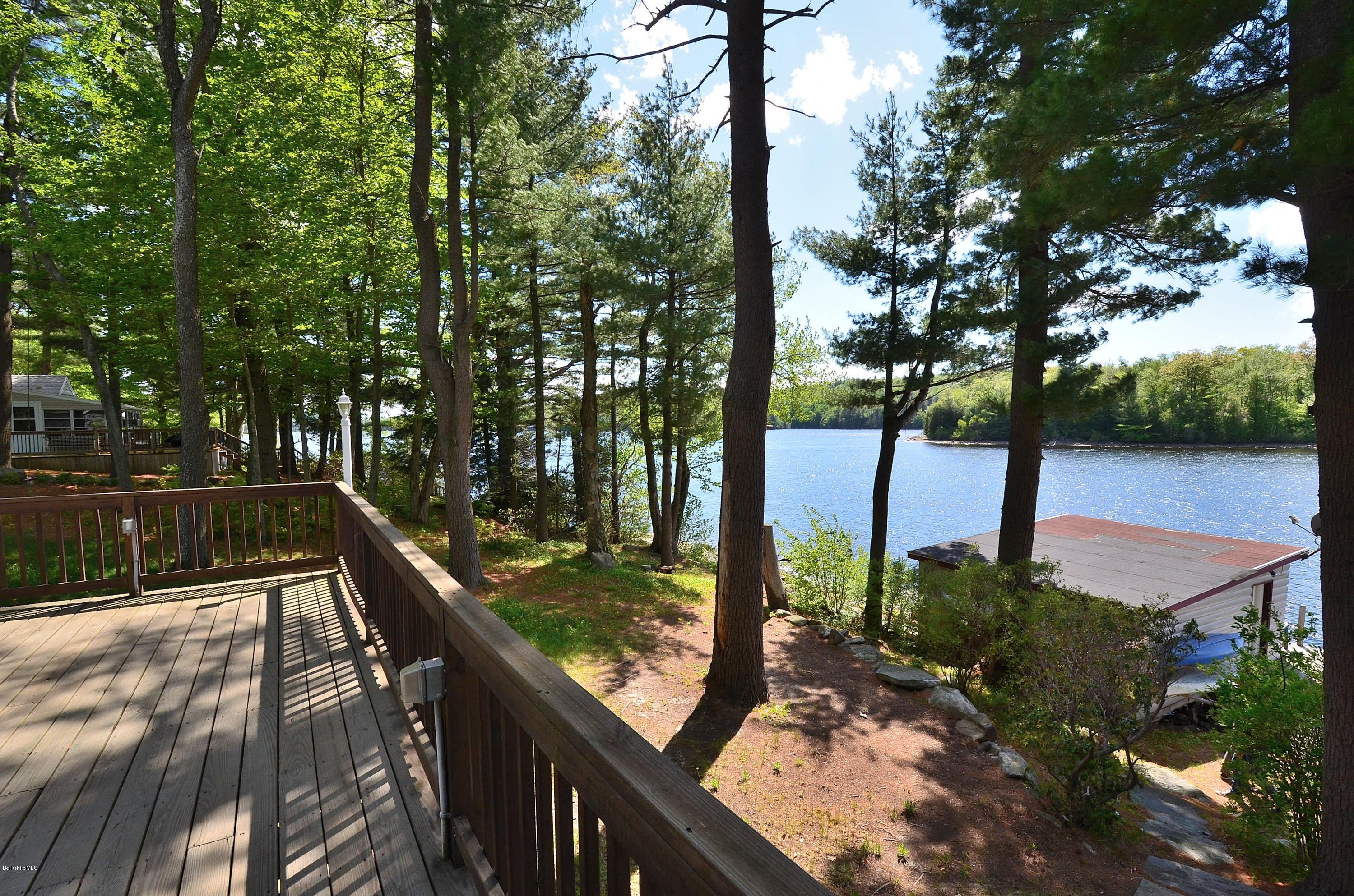 28 Ona Road Tolland, MA 01034 - Photo 19 of 31 a view of swimming pool from a balcony
