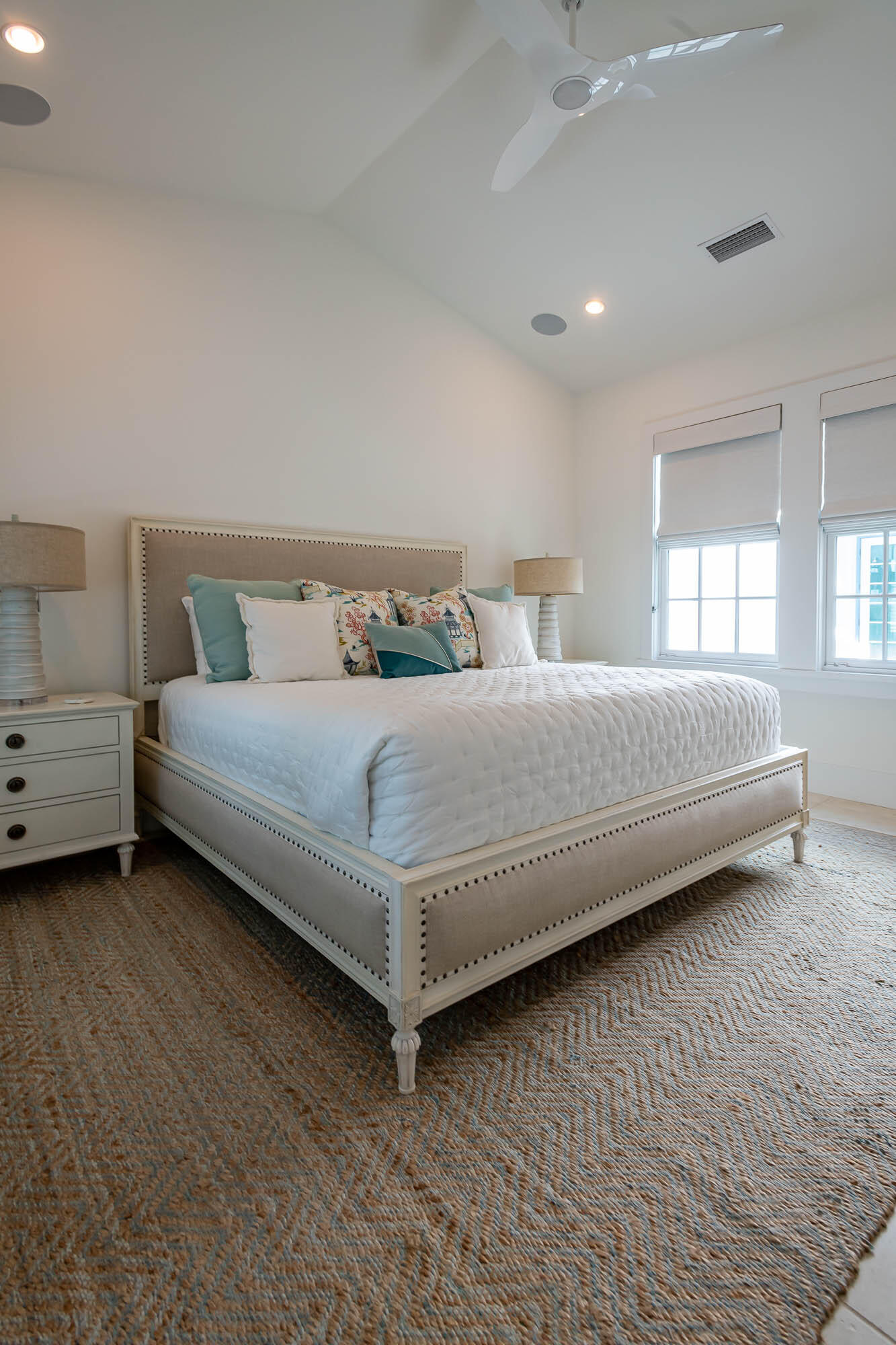 24 Sea Star Ct Inlet Beach Inlet Beach, FL 32461 - Photo 22 of 63 a bedroom with a bed and a night stand