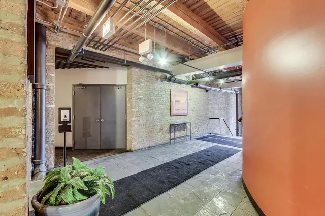 a view of an entryway of a house