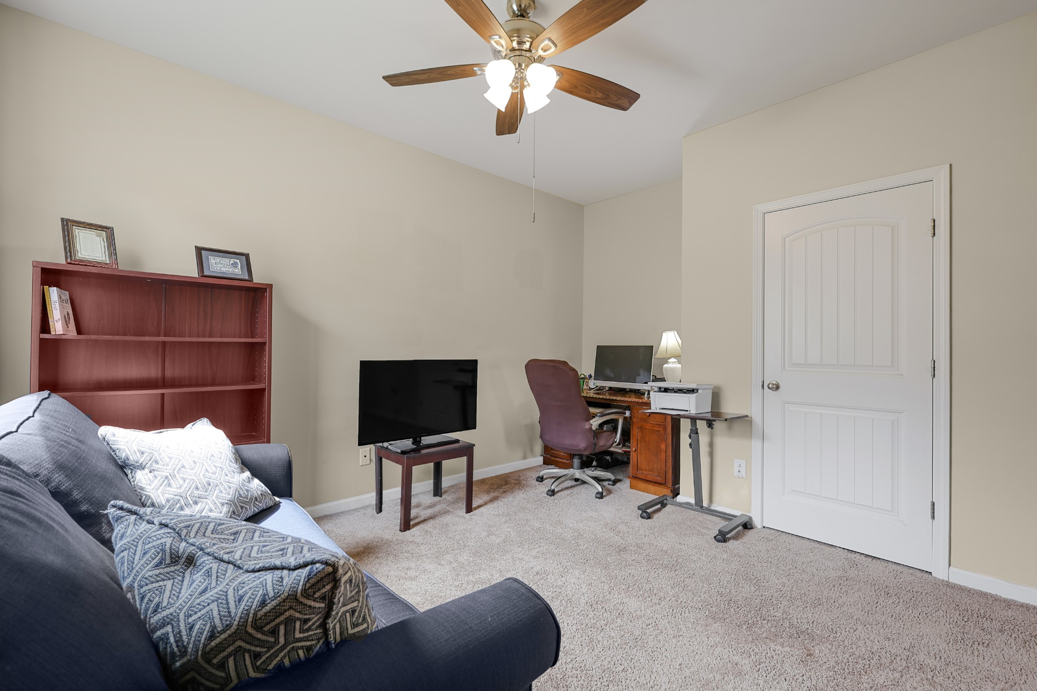 6515 Tulip Tree Drive Murfreesboro, TN 37128 - Photo 15 of 21 a living room with furniture and a flat screen tv
