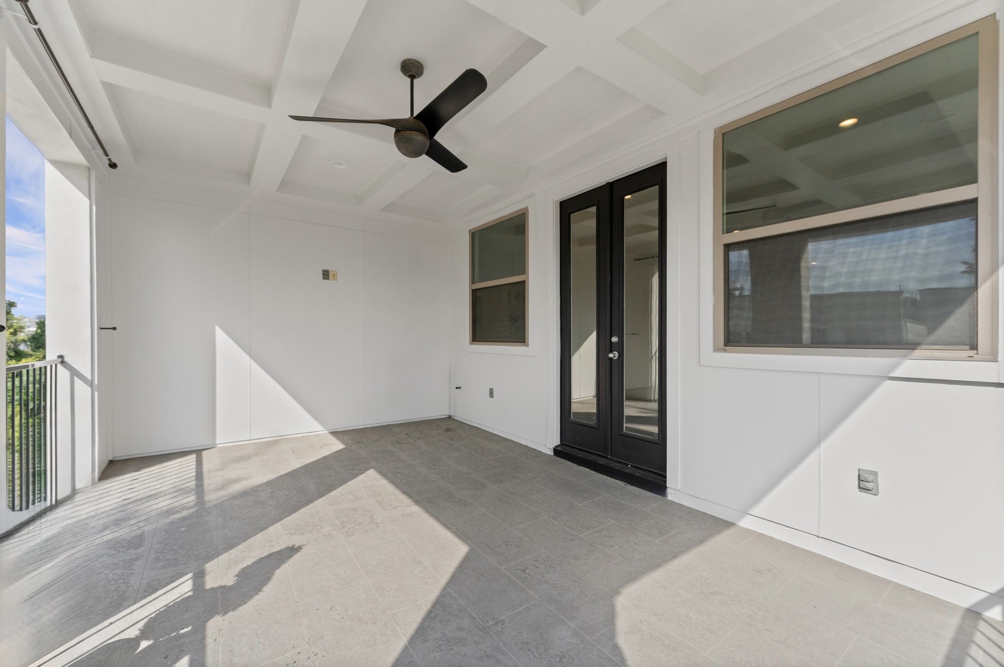 1902 West 25th Street Houston, TX 77008 - Photo 42 of 49 a living room with ceiling fan and wooden floor