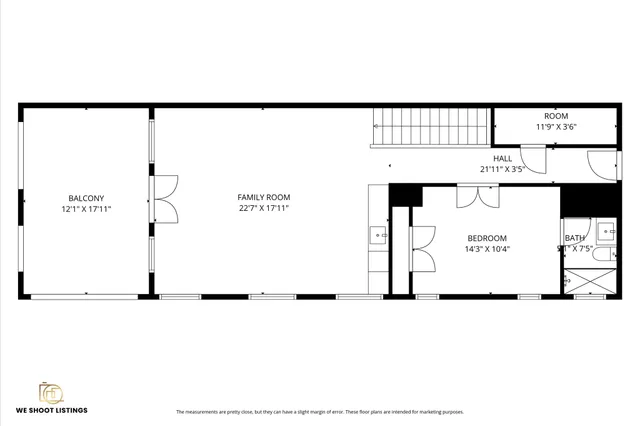 a picture of a floor plan