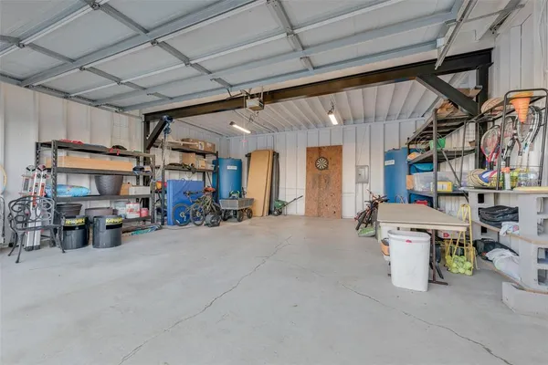 a view of a storage & utility room
