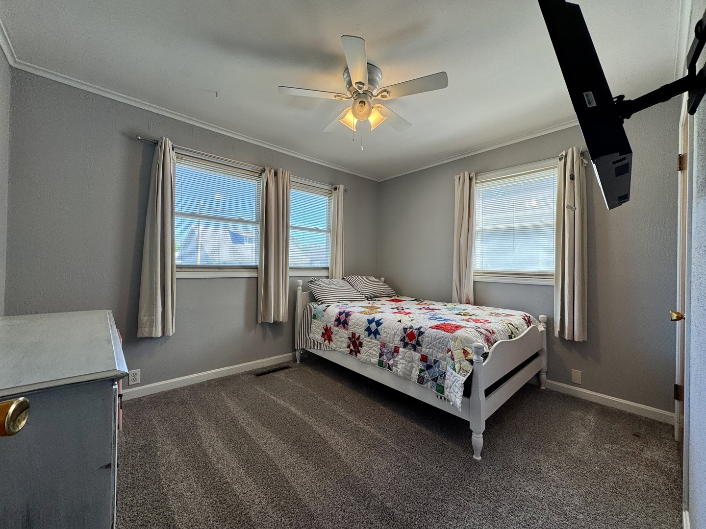 212 Mitchell Street Benton, IL 62812 - Photo 32 of 40 a bedroom with a bed and window