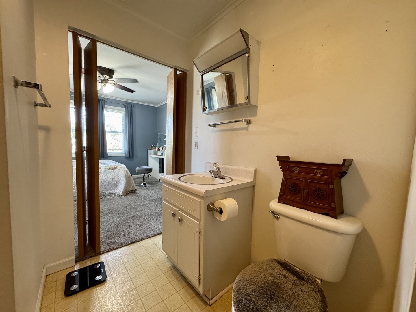 212 Mitchell Street Benton, IL 62812 - Photo 35 of 40 a bathroom with a sink toilet and mirror