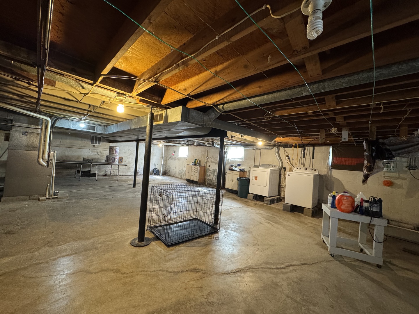 212 Mitchell Street Benton, IL 62812 - Photo 39 of 40 a view of empty room with wooden ceiling
