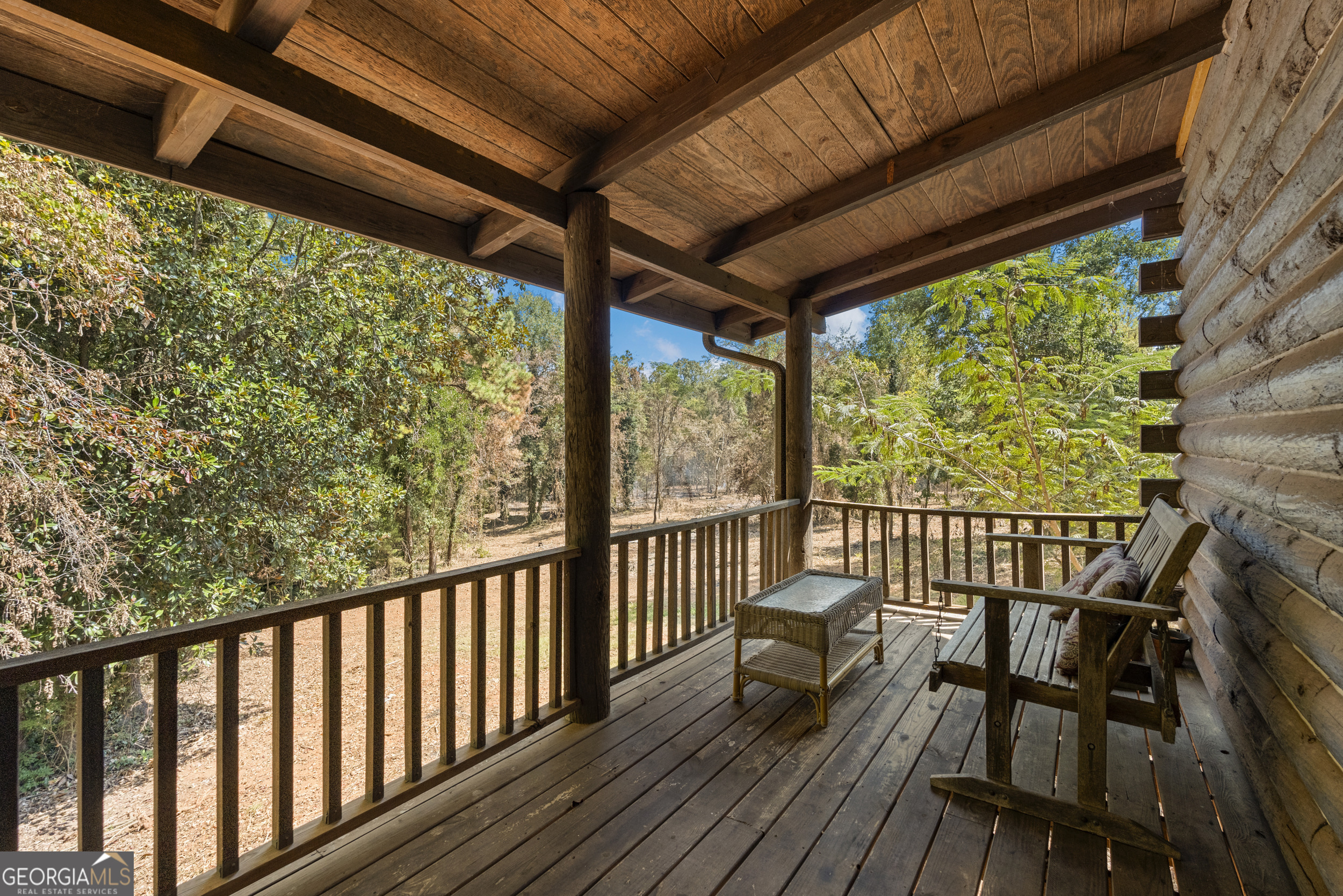 299 South L Street Hamilton, GA 31811 - Photo 24 of 36 a view of balcony with wooden floor