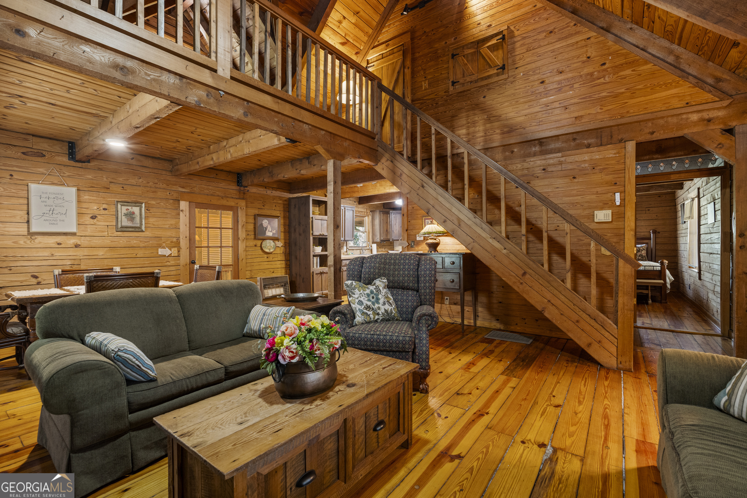 299 South L Street Hamilton, GA 31811 - Photo 3 of 36 a living room with furniture and a wooden floor