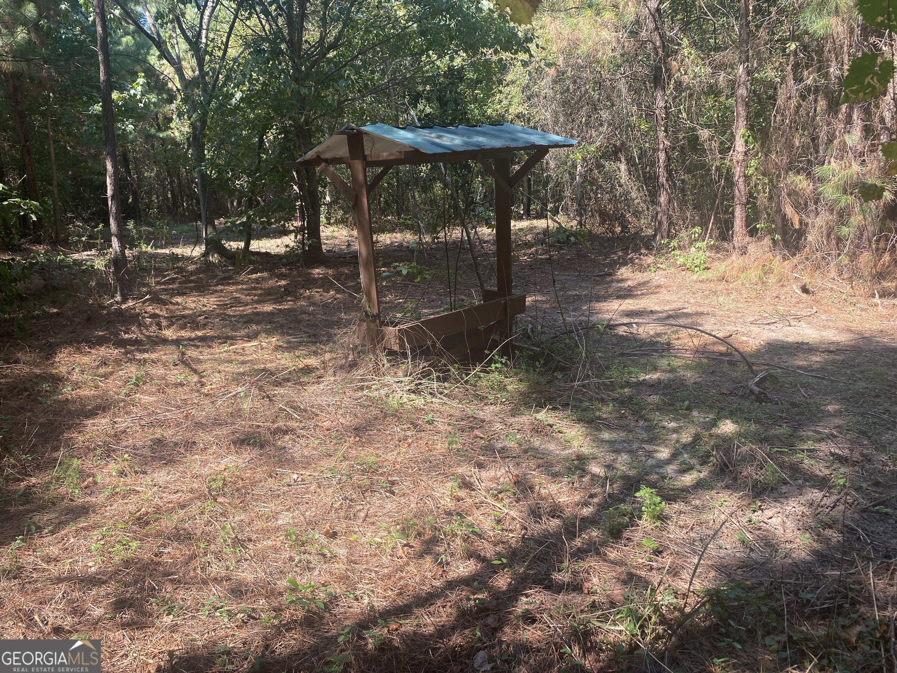 299 South L Street Hamilton, GA 31811 - Photo 34 of 36 a backyard of a house with table and chairs