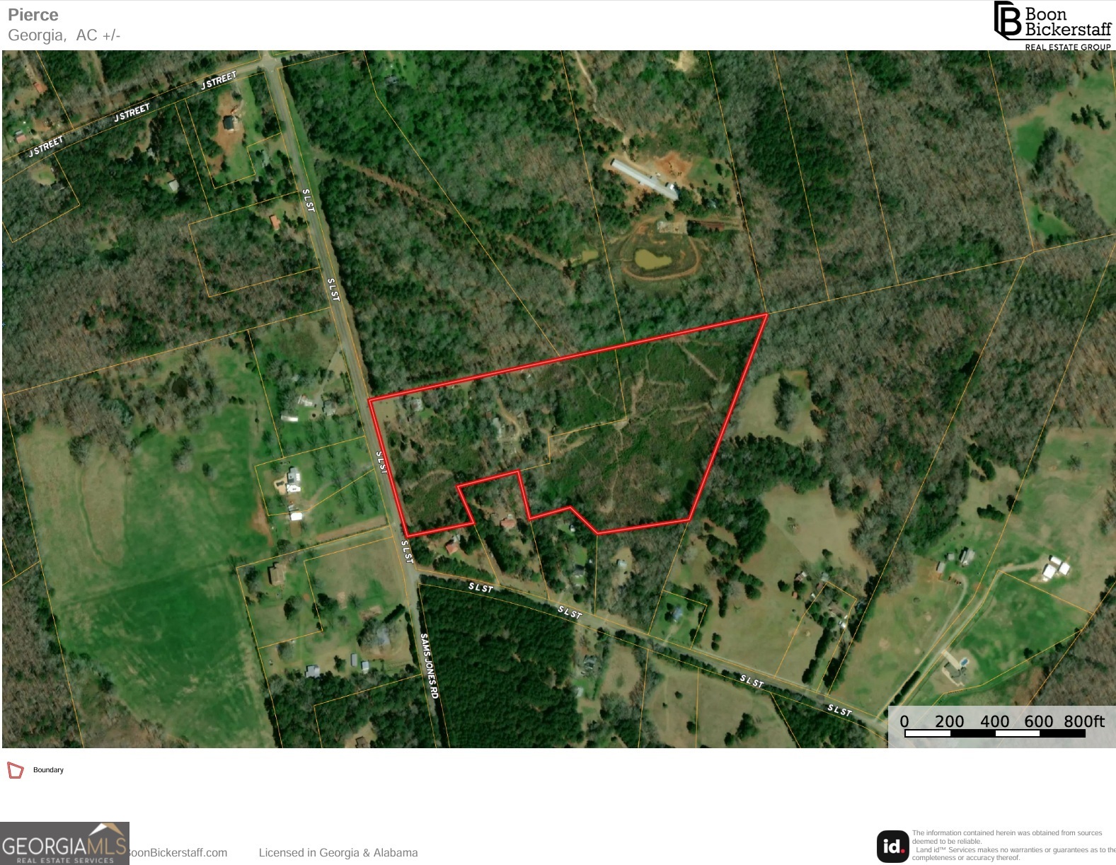 299 South L Street Hamilton, GA 31811 - Photo 35 of 36 a black and white photo of a park