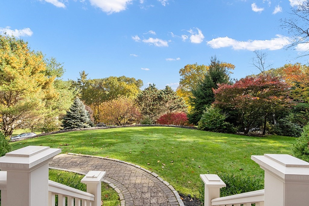 5 Abby Road Westford, MA 01886 - Photo 8 of 41 a view of a grassy field with an trees
