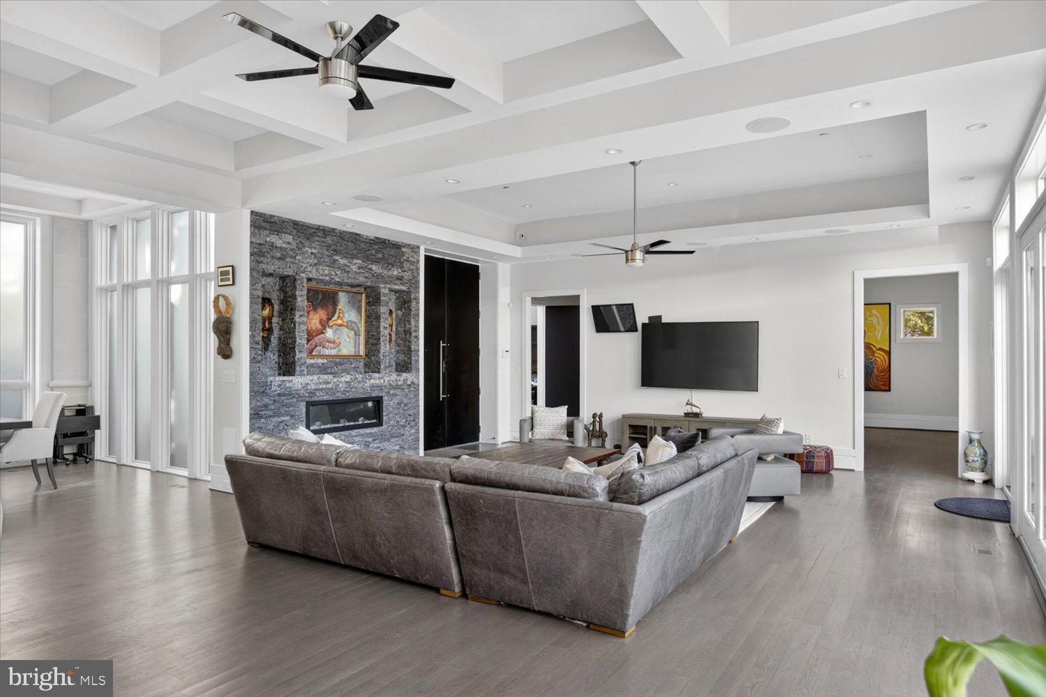 3017 Gates Road Northwest Washington, DC 20008 - Photo 12 of 92 living and gas fireplace