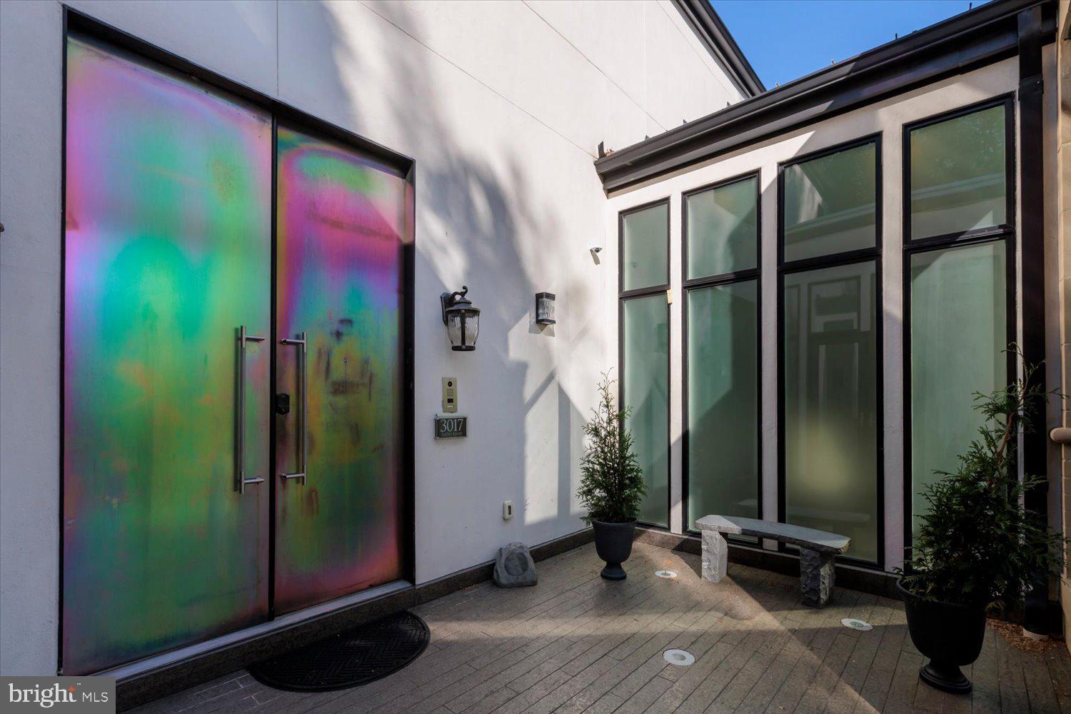 3017 Gates Road Northwest Washington, DC 20008 - Photo 2 of 92 Entry and dining windows