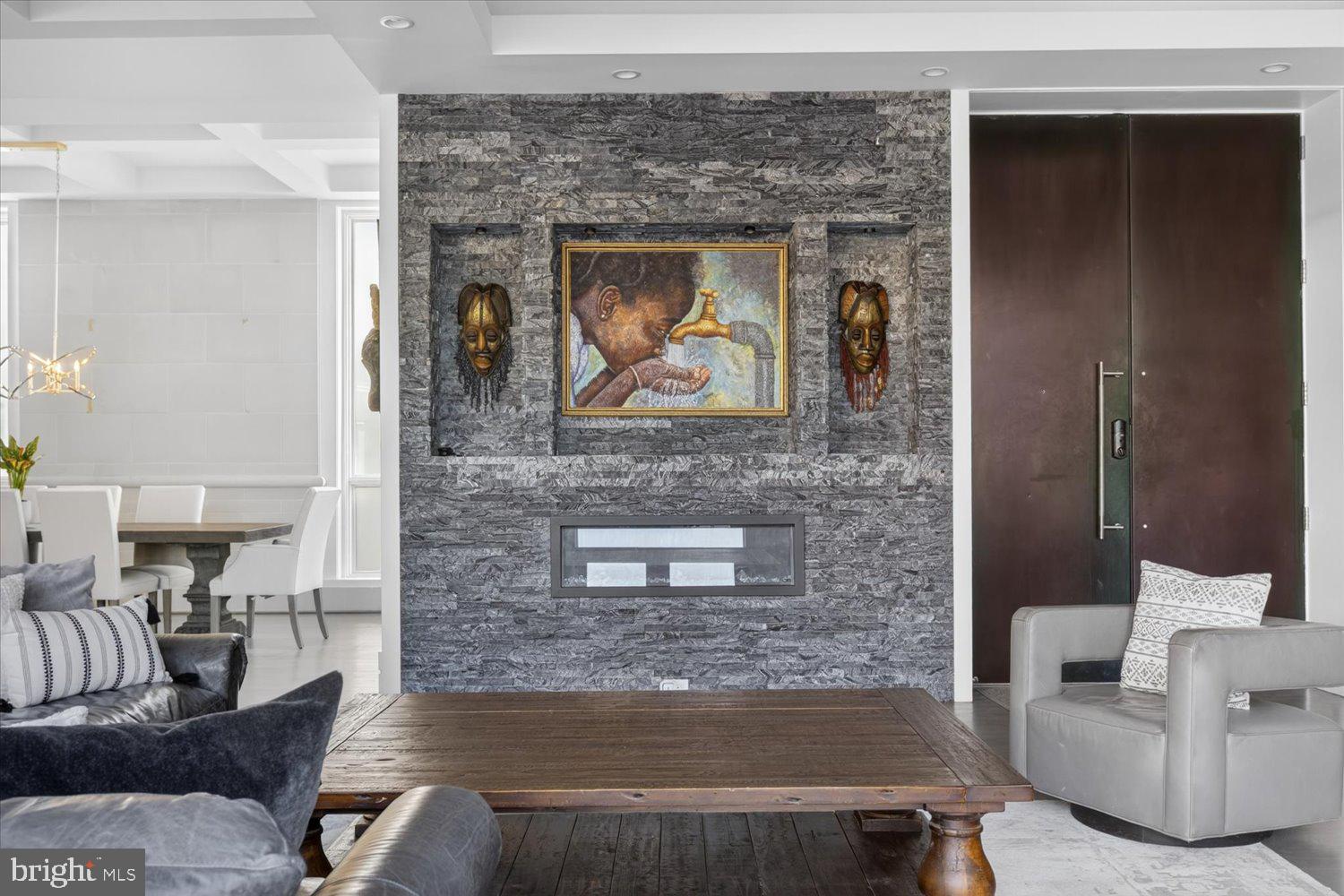 3017 Gates Road Northwest Washington, DC 20008 - Photo 7 of 92 front door open to living