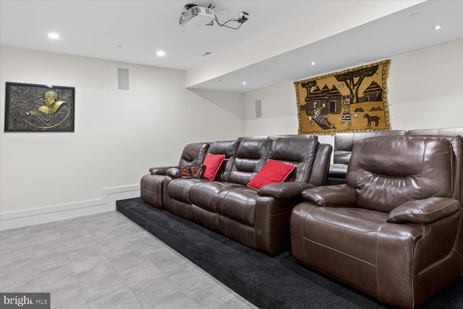 3017 Gates Road Northwest Washington, DC 20008 - Photo 80 of 92 2 tiered seating in theatre