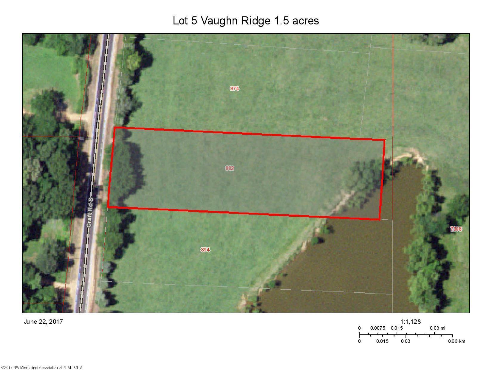 882 Craft Road South Hernando, MS 38632 - Photo 1 of 9 Lot 5 Vaughn Ridge aerial-page-001