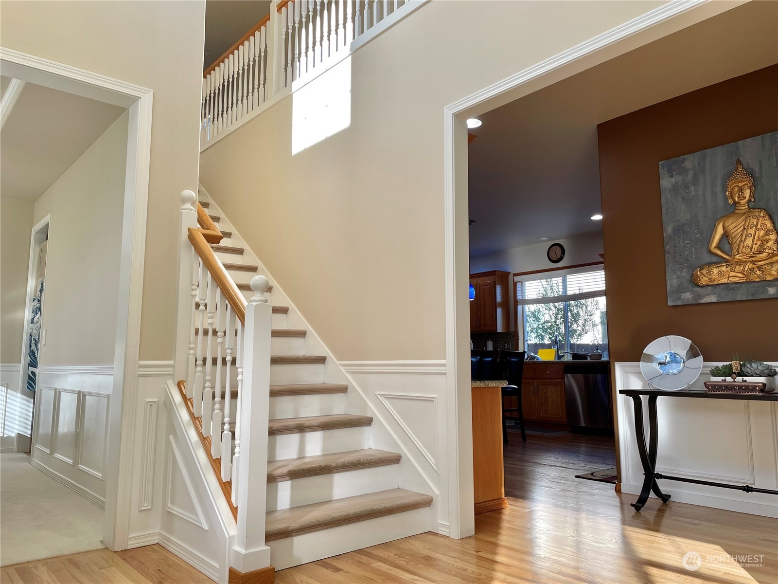 113 181st Street Southwest Bothell, WA 98012 - Photo 3 of 26 a view of entryway and hall with wooden floor