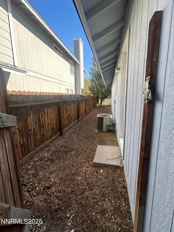 a view of a pathway door