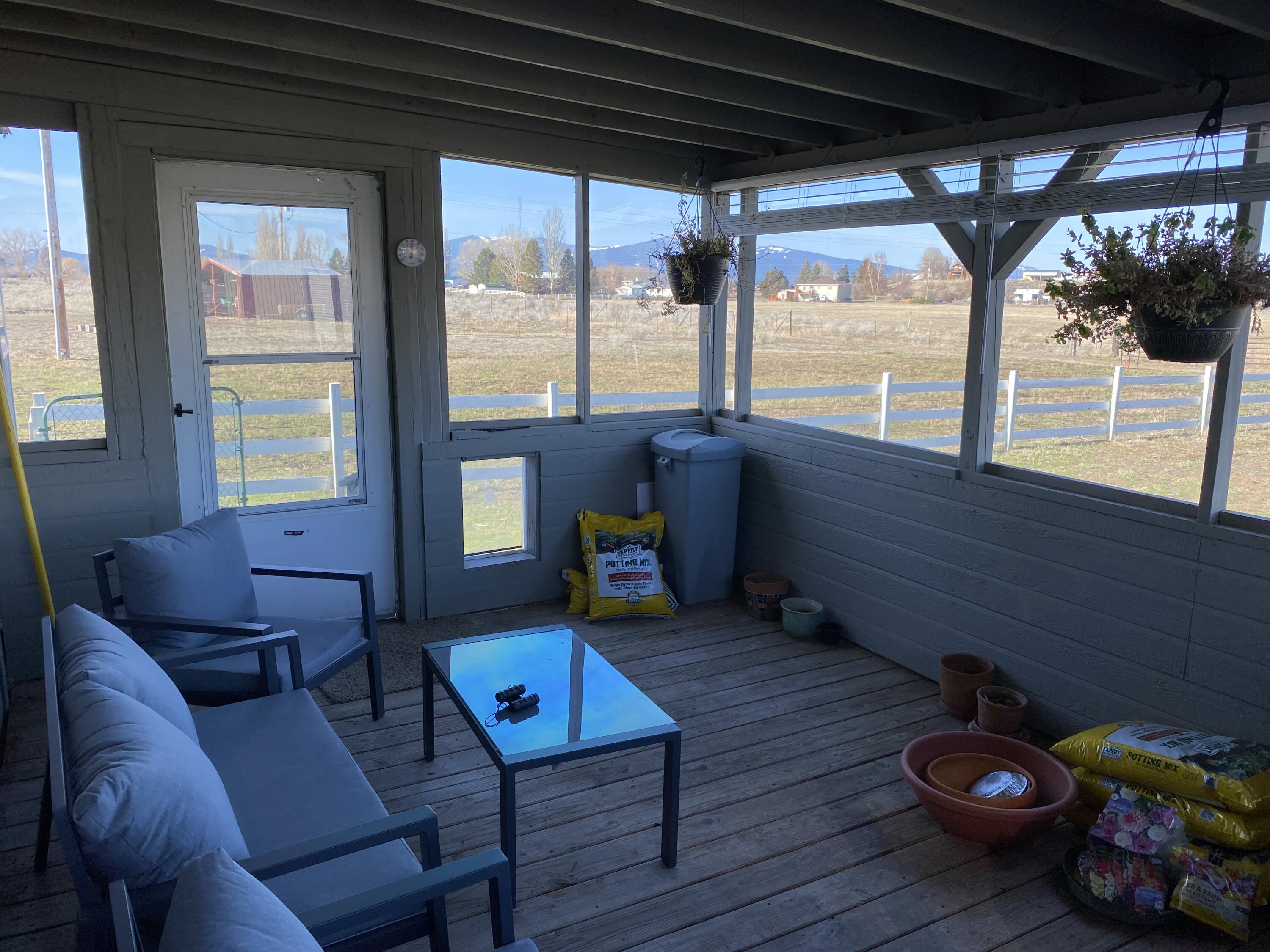 32227 Rivers Drive Chiloquin, OR 97624 - Photo 5 of 55 Screened in outdoor porch to enjoy the view