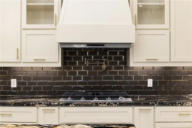 a close view of stove